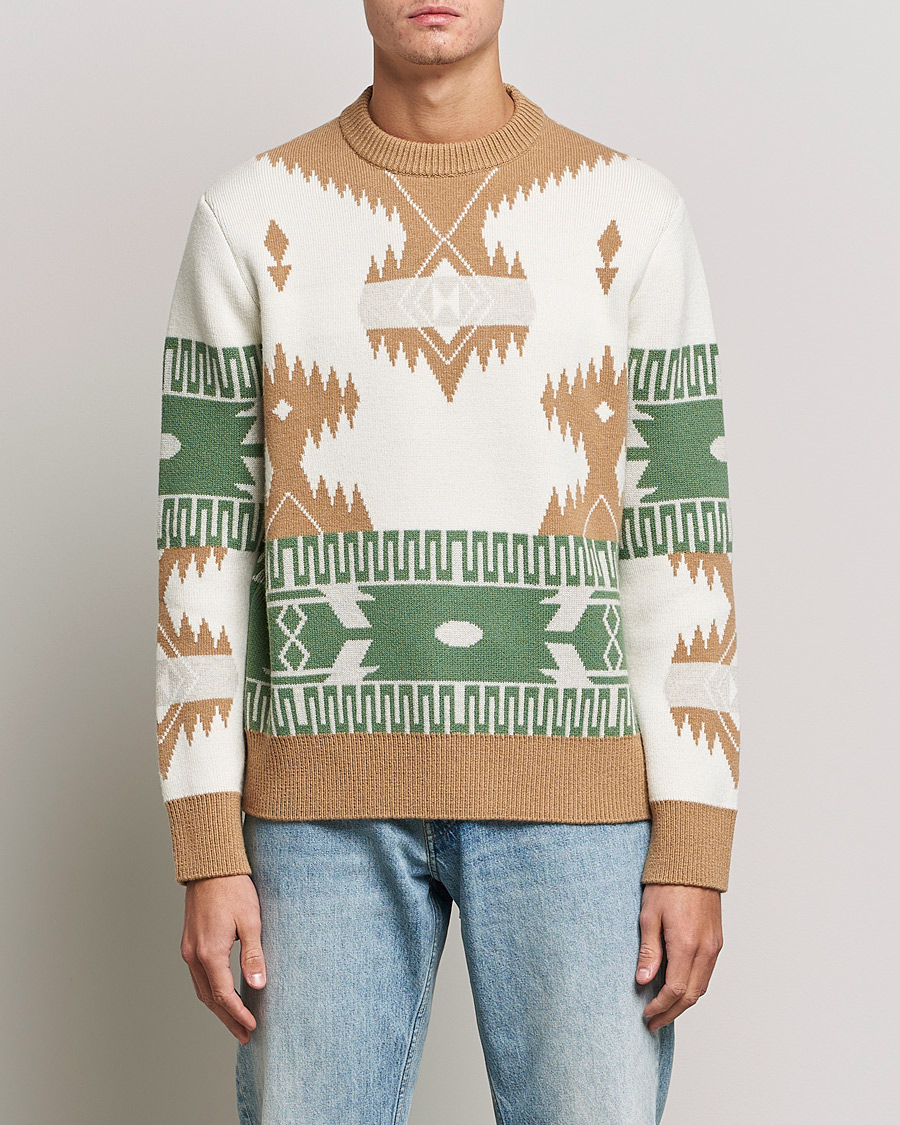 Mies | Italian Department | Alanui | Icon Jacquard Sweater Off White