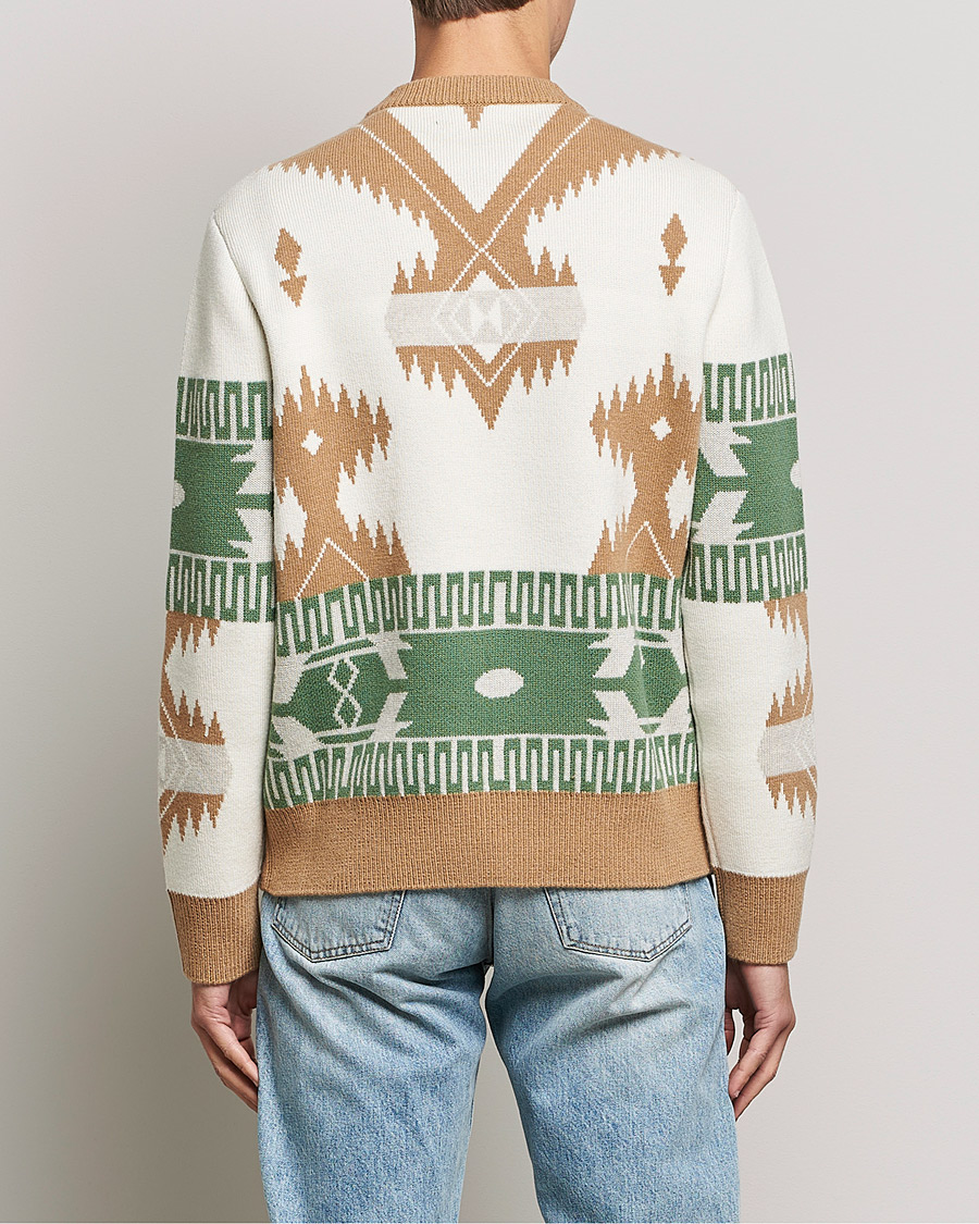 Mies | Puserot | Alanui | Icon Jacquard Sweater Off White