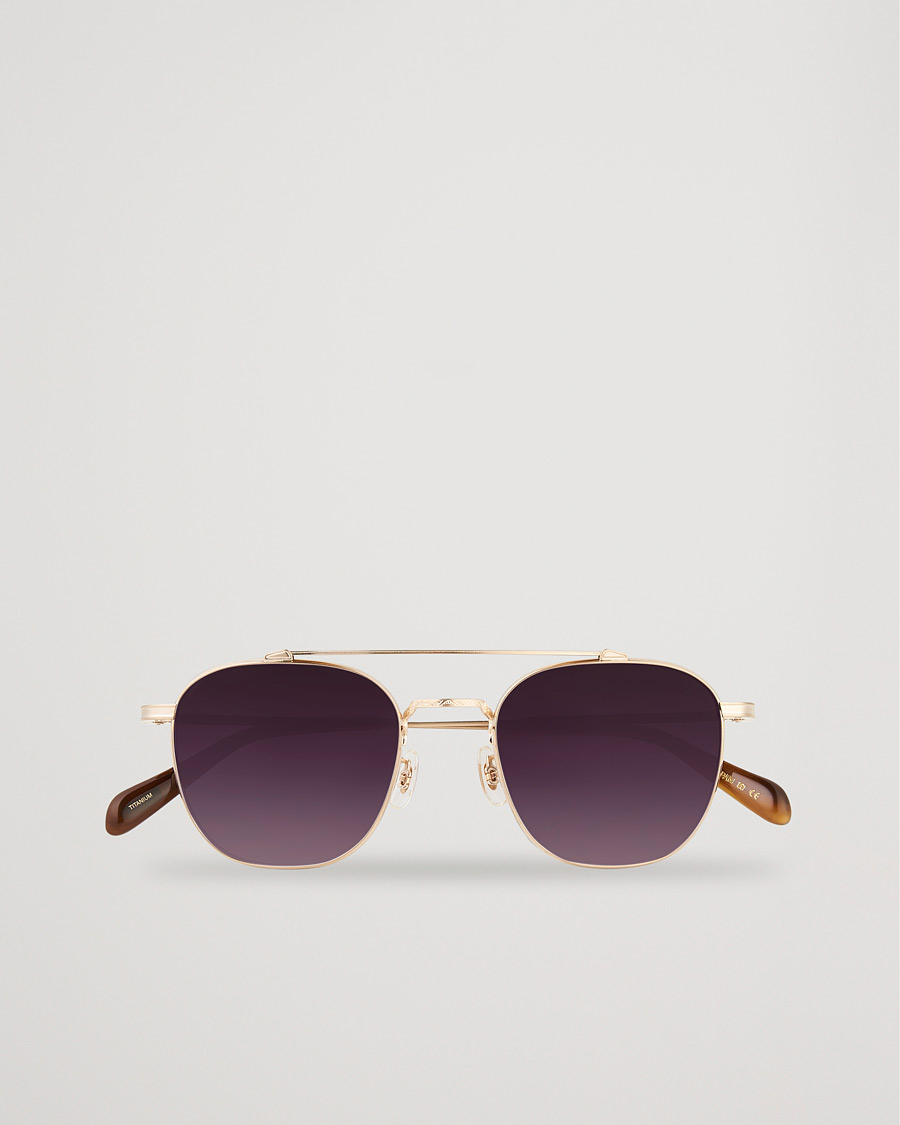 Miehet |  | Oliver Peoples | Mandeville Sunglasses Brushed Gold/Gradient Lens