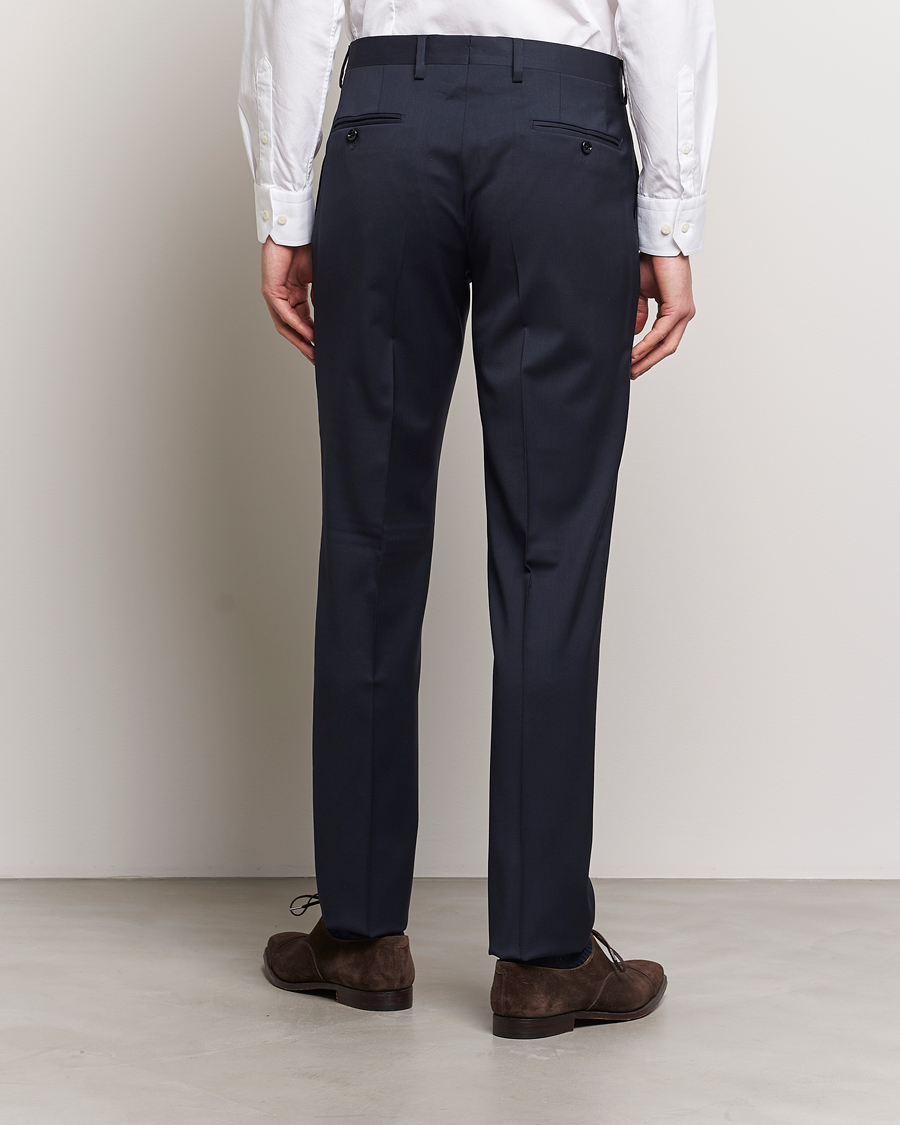 Mies | Housut | Lardini | Wool Trousers Navy