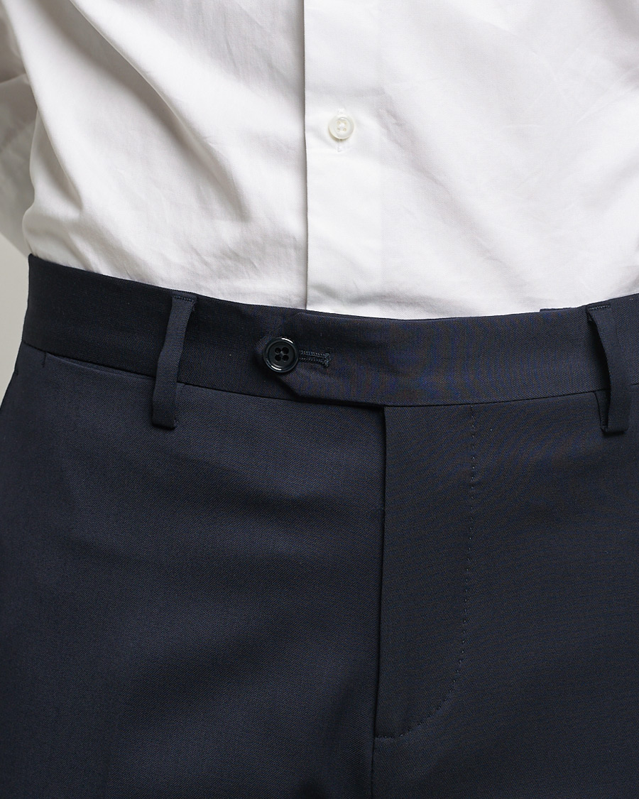 Mies | Housut | Lardini | Wool Trousers Navy