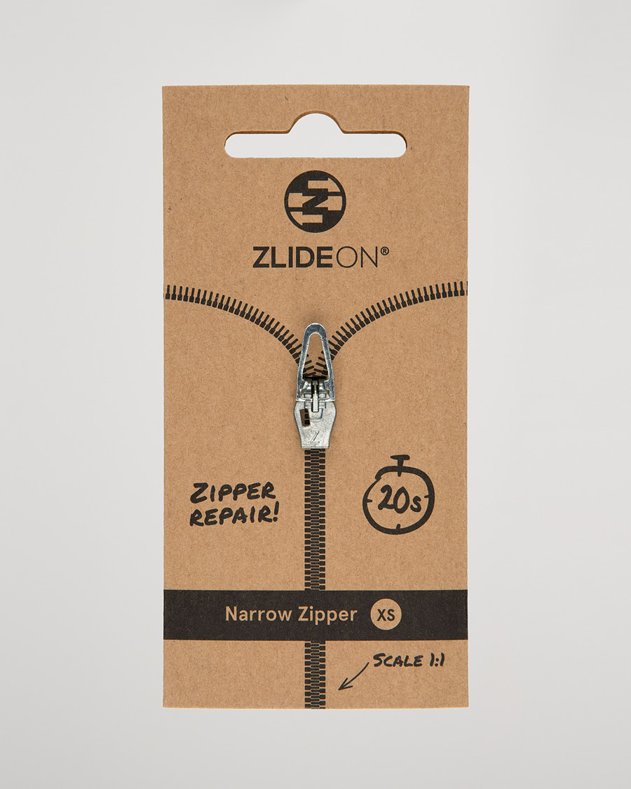 Miehet |  | ZlideOn | Narrow Zipper Silver XS