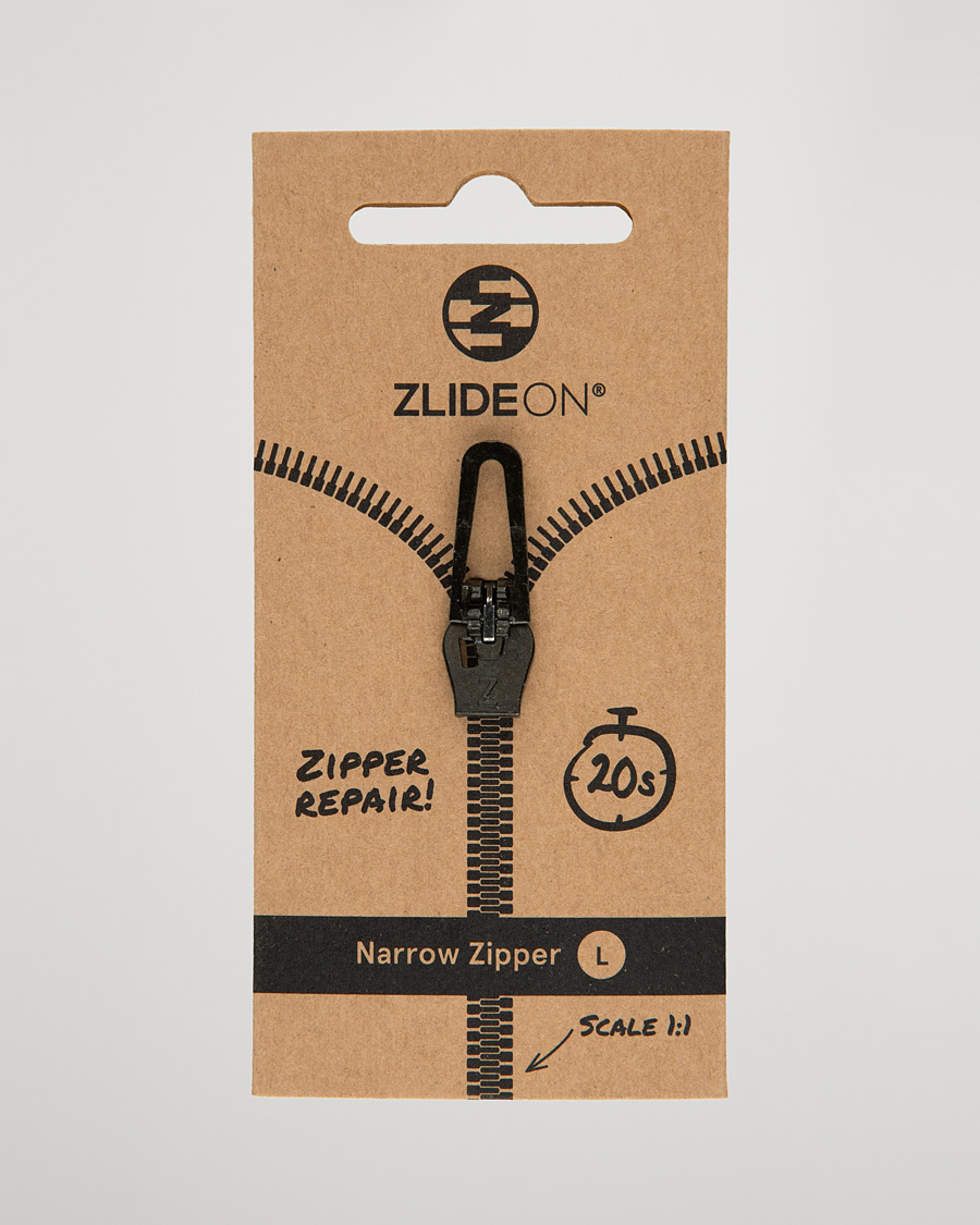 Mies |  | ZlideOn | Narrow Zipper Black L