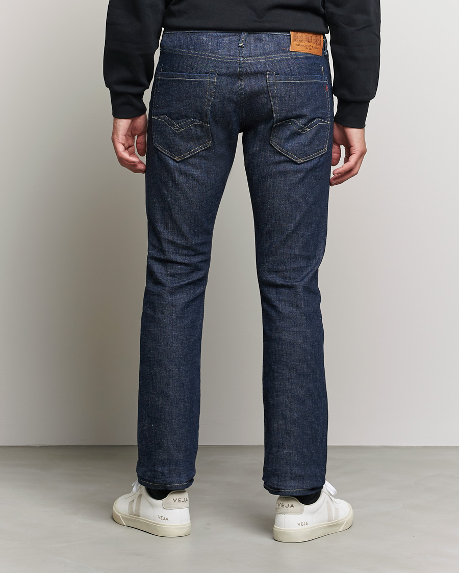 Mies | Farkut | Replay | Waitom Recyceled Stretch Jeans Dark Blue