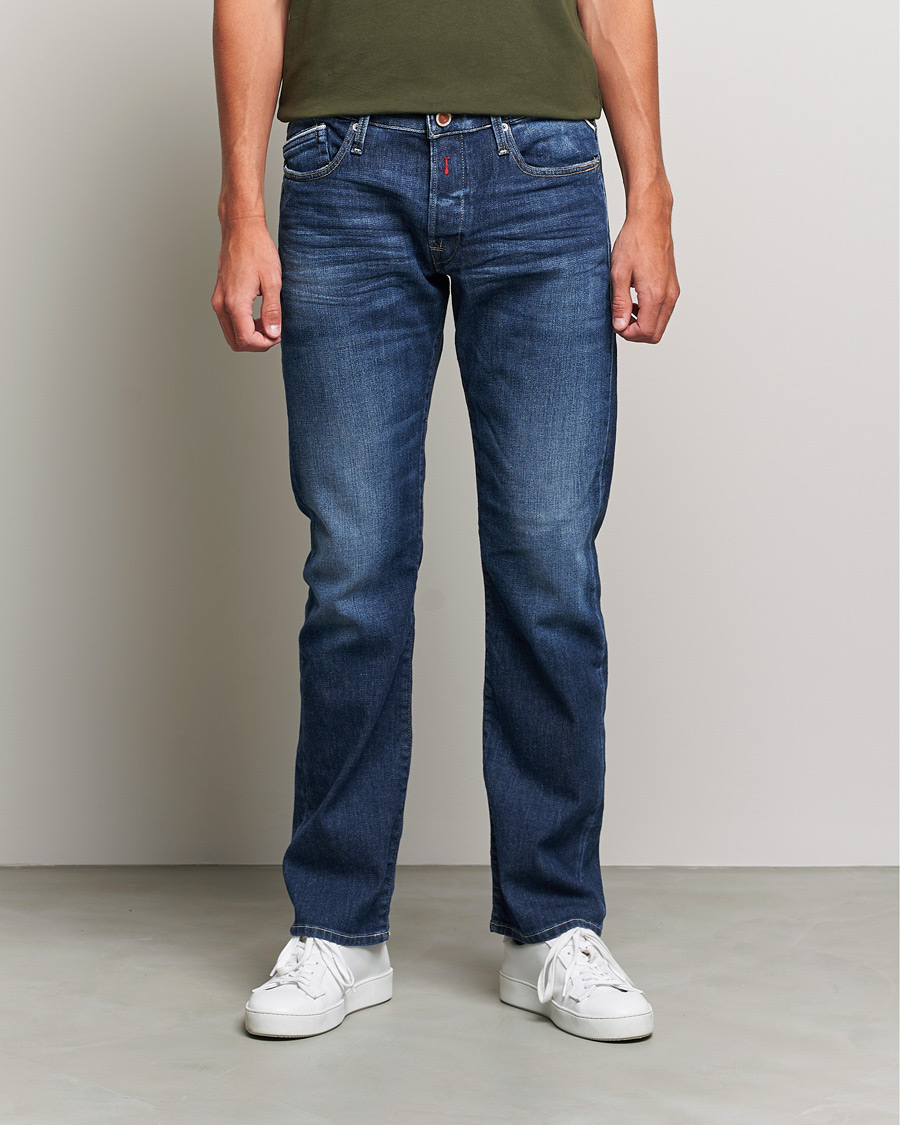 Mies | Farkut | Replay | Waitom Recycled Stretch Jeans Medium Blue