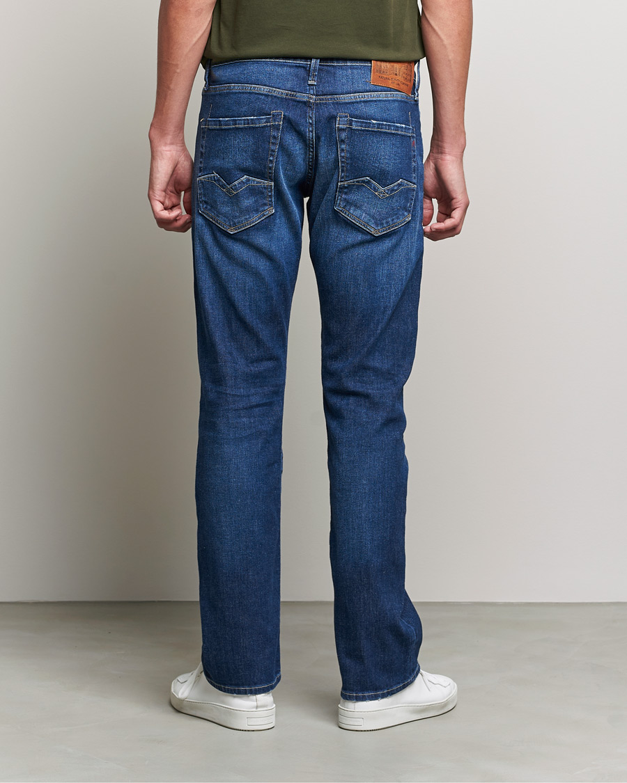 Mies | Farkut | Replay | Waitom Recycled Stretch Jeans Medium Blue