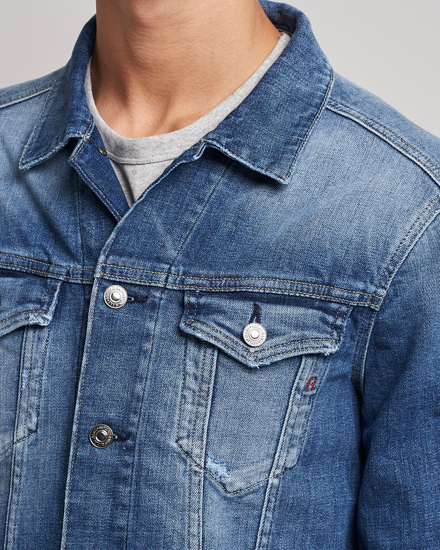 Mies | Takit | Replay | 5 Years Aged Denim Jacket Light Blue