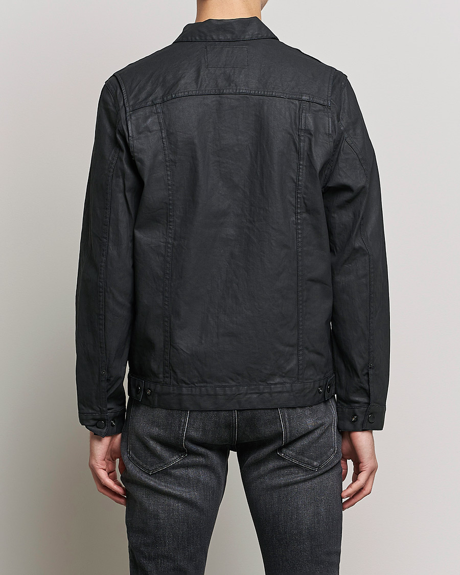 Mies | Takit | Replay | Sartoriale Coated Denim Jacket Black
