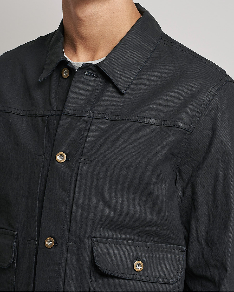 Mies | Takit | Replay | Sartoriale Coated Denim Jacket Black