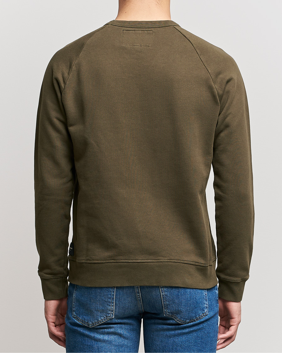 Mies | Puserot | Replay | Sartoriale Jersey Crew Neck Sweatshirt Military