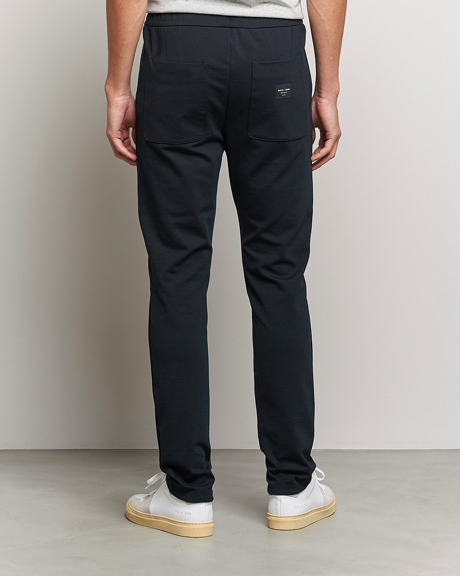 Mies | Housut | Replay | Sartoriale Shiny Sweatpants Dark Blue