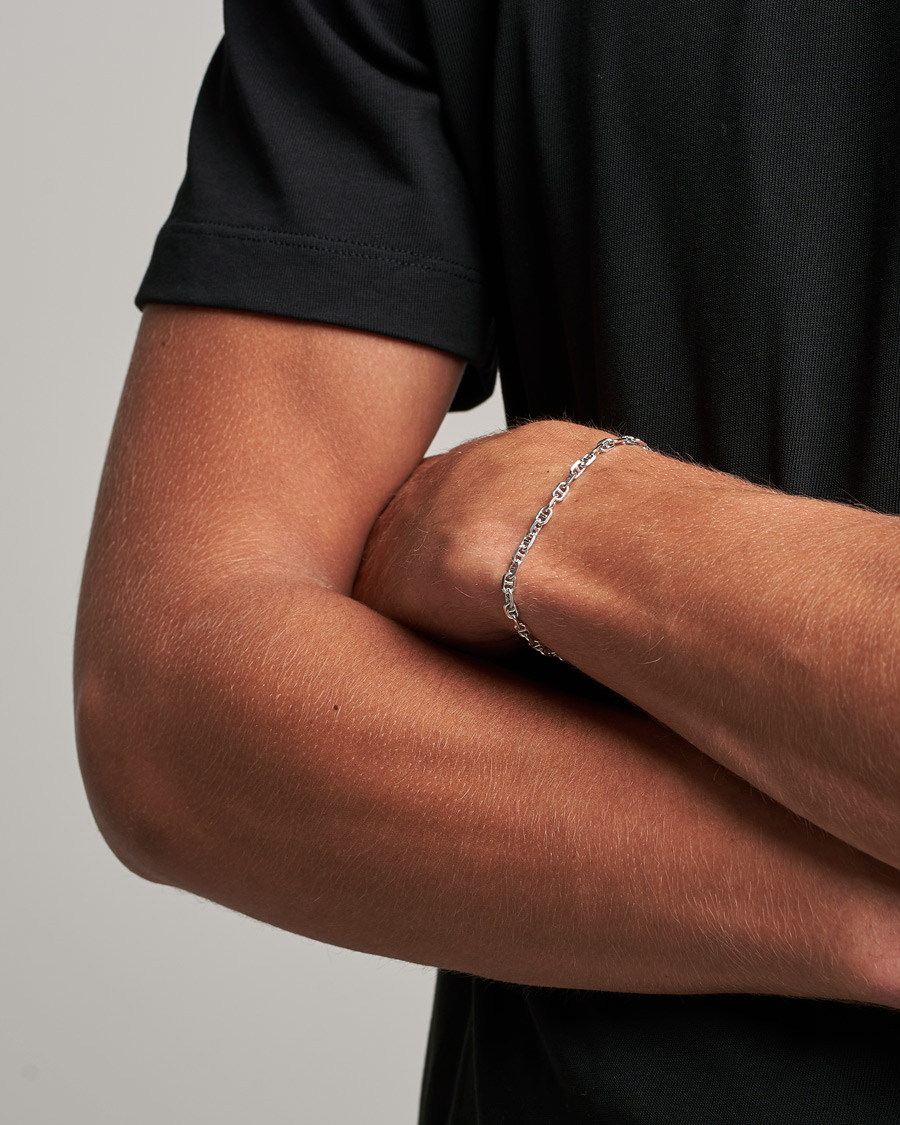 Mies | Korut | Tom Wood | Cable Bracelet Silver