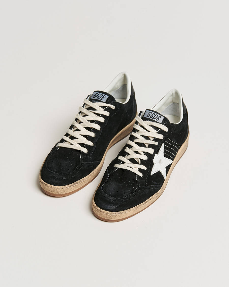 Mies | Golden Goose Deluxe Brand Ball Star Sneakers Black/White | Golden Goose | Deluxe Brand Ball Star Sneakers Black/White