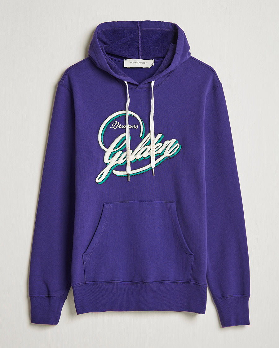 Mies | Puserot | Golden Goose | Deluxe Brand Journey Dreamers Hoodie Violet Indigo