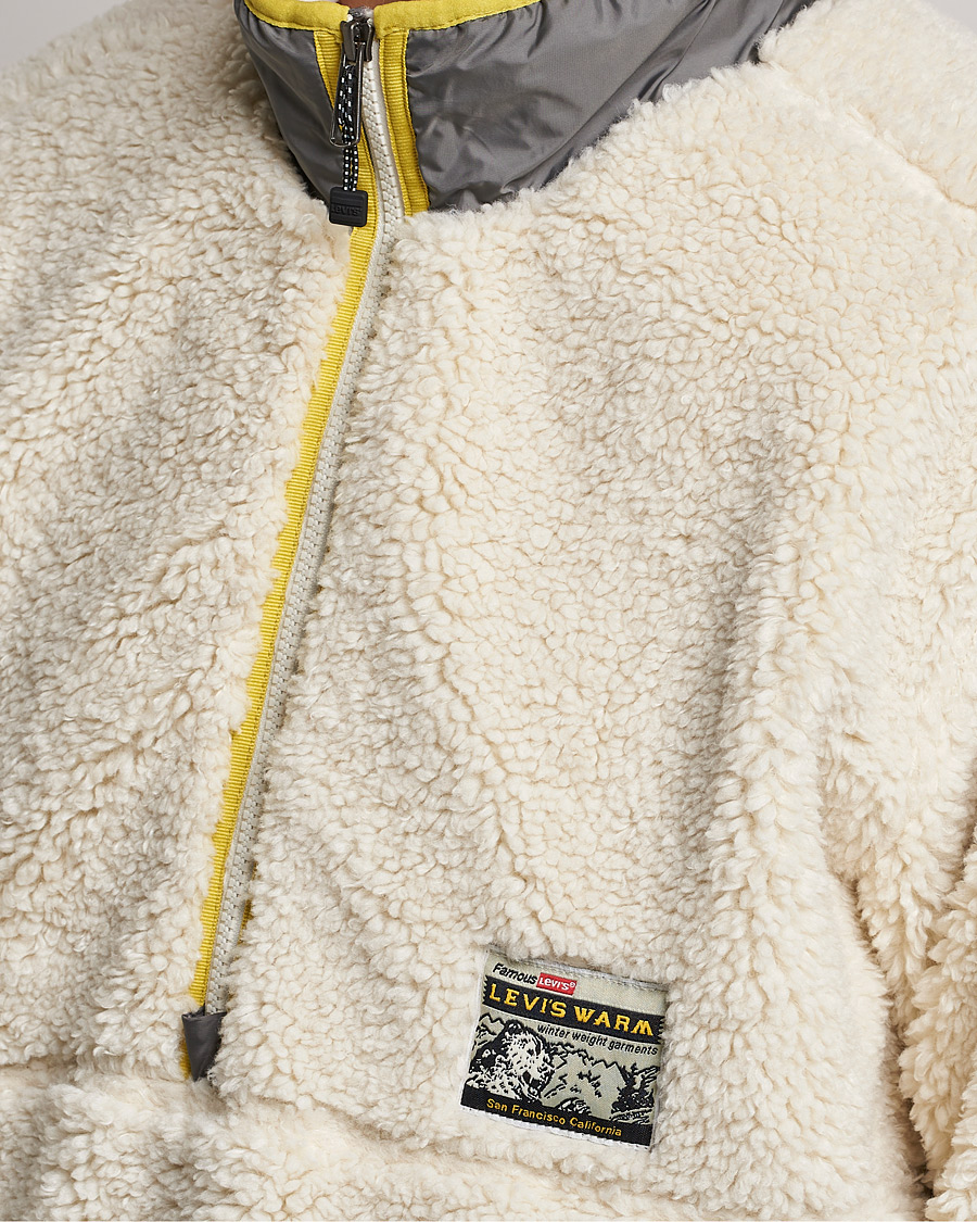 Mies | Puserot | Levi's | Lakeside Mock Neck Jacket Natural