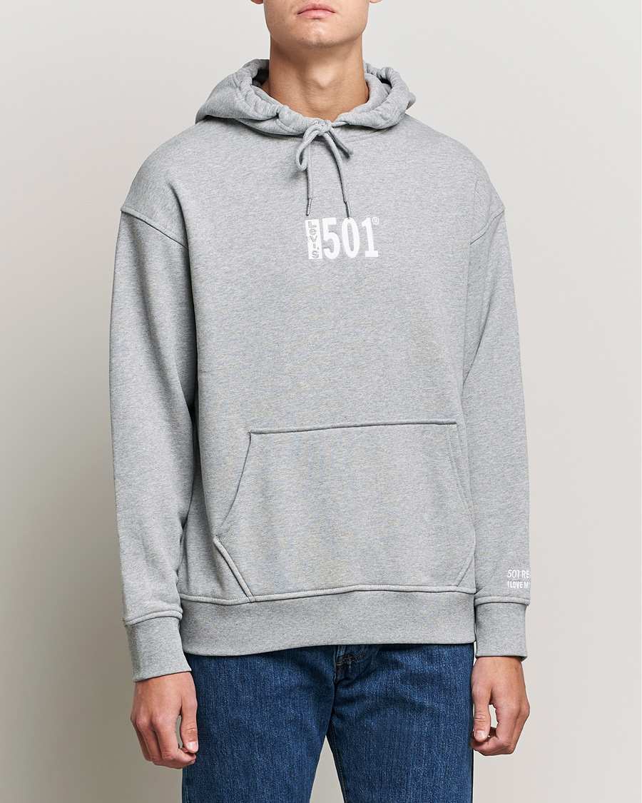Mies |  | Levi's | Relaxed Graphic 501 Hoodie Grey