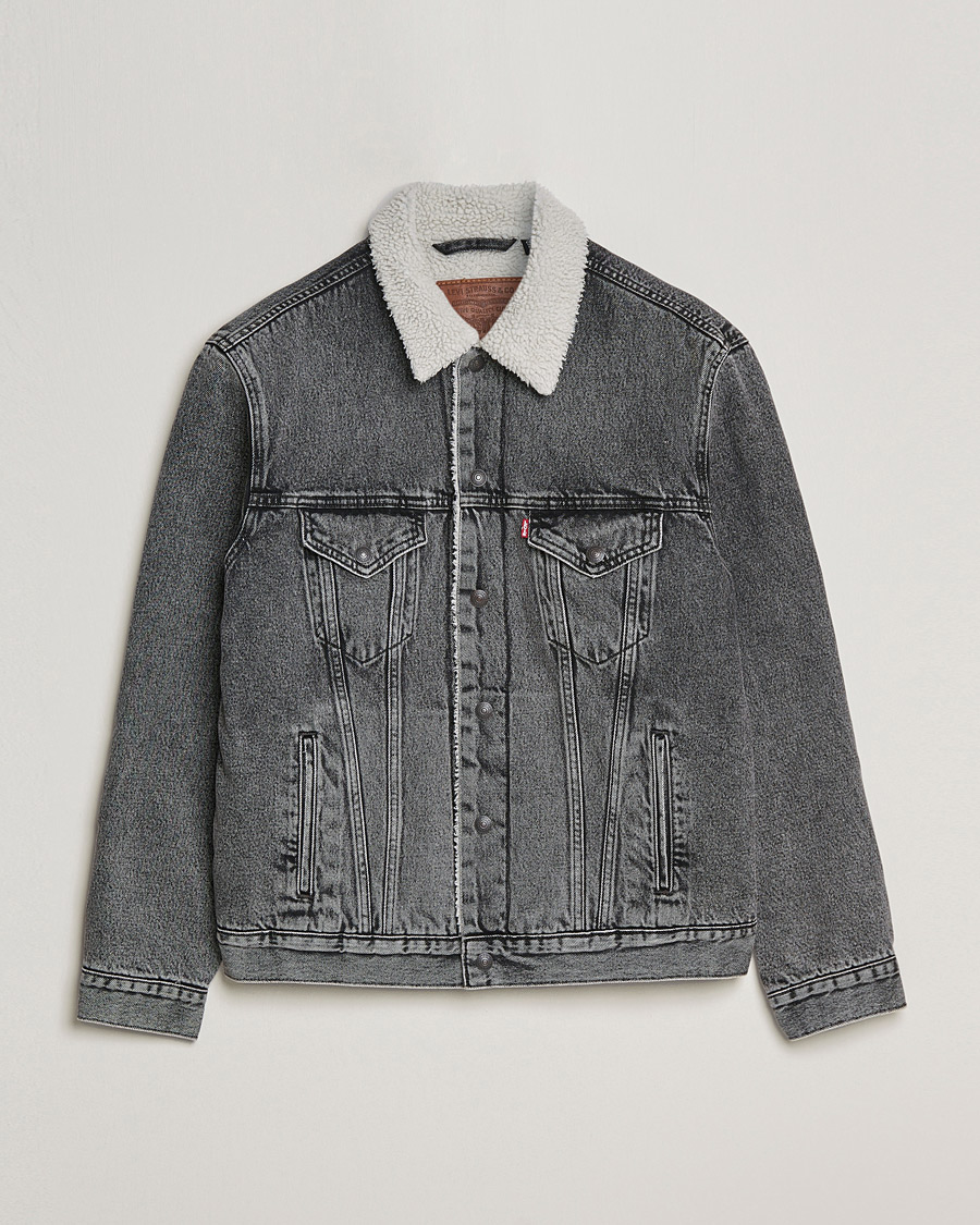 Mies | Takit | Levi's | Type III Sherpa Trucker Medium Gray