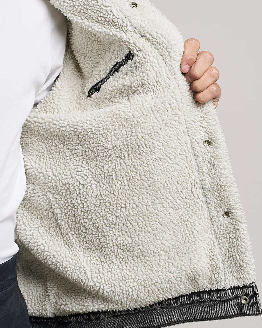 Mies | Takit | Levi's | Type III Sherpa Trucker Medium Gray