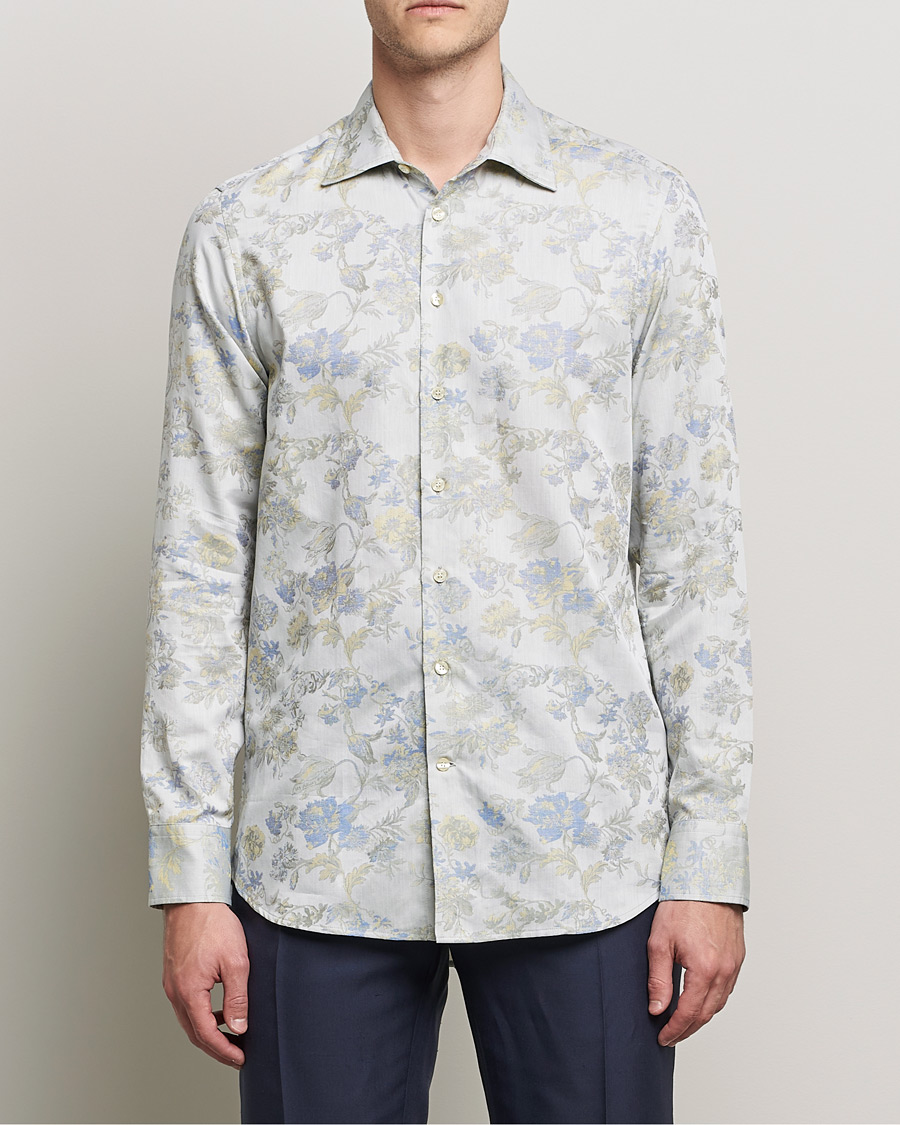 Mies | Kauluspaidat | Etro | Paisley Shirt Light Blue