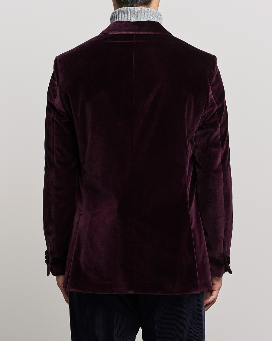 Mies | Pikkutakit | Etro | Velvet Blazer Burgundy