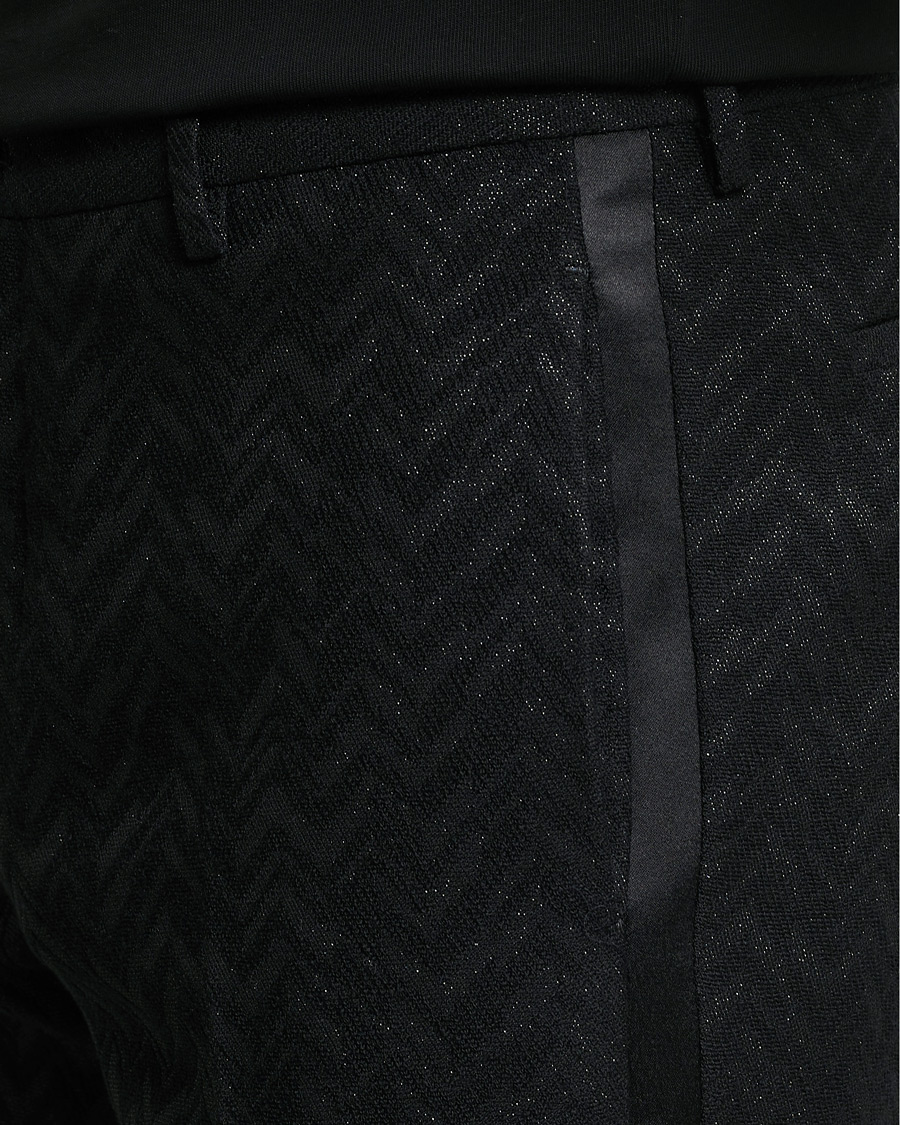 Mies | Housut | Etro | Flat Front Evening Trousers Black