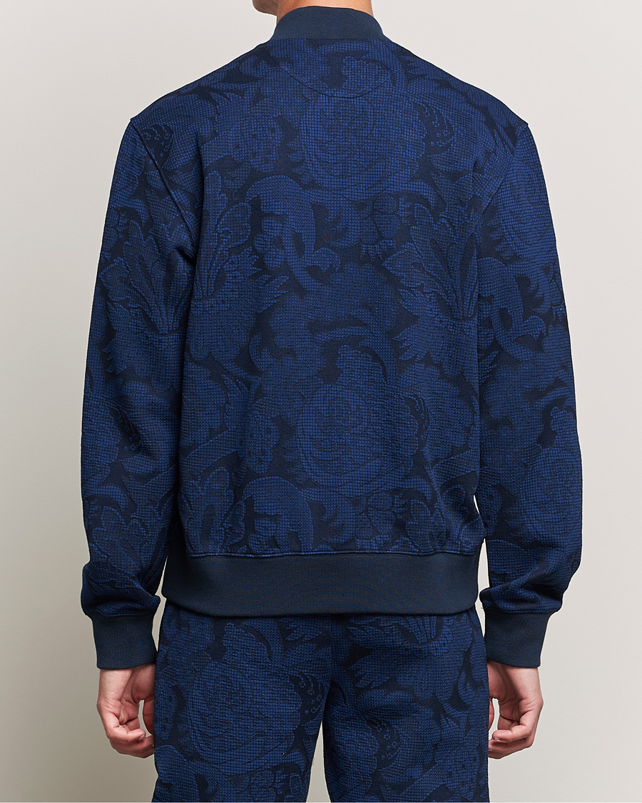 Mies | Puserot | Etro | Printed Bomber Sweat Navy