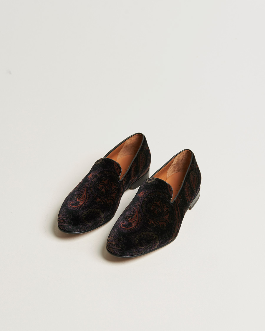 Mies | Etro Printed Slippers Black | Etro | Printed Slippers Black