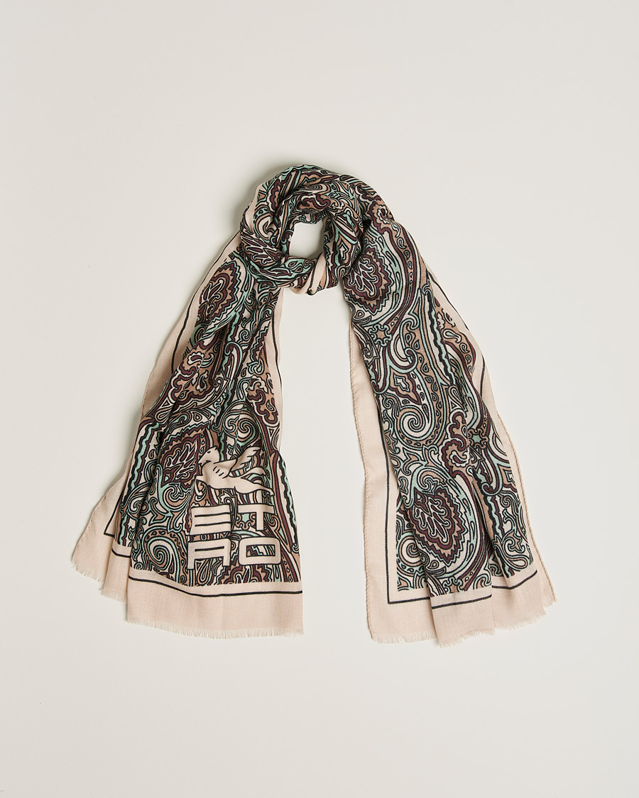 Mies | Etro Paisley Scarf Cream | Etro | Paisley Scarf Cream