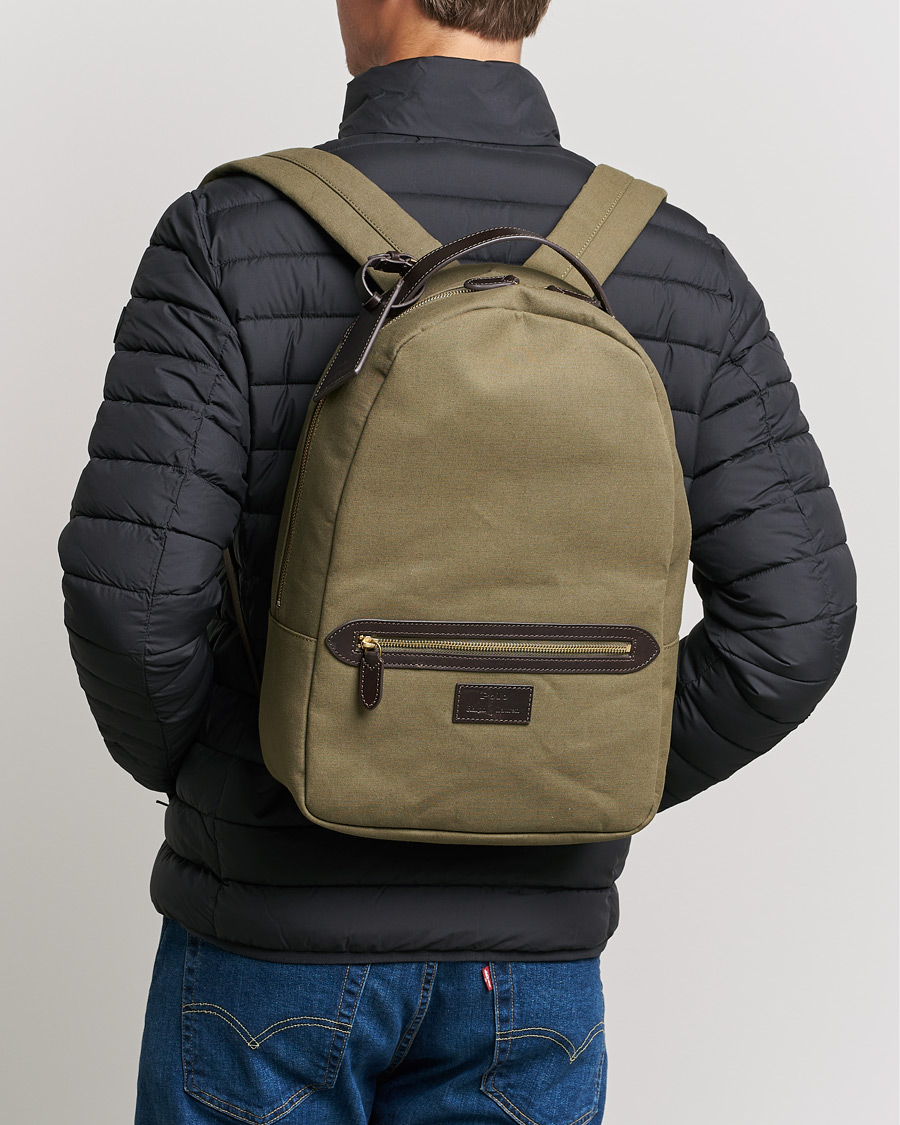 Mies | Laukut | Polo Ralph Lauren | Canvas Backpack Defender Green