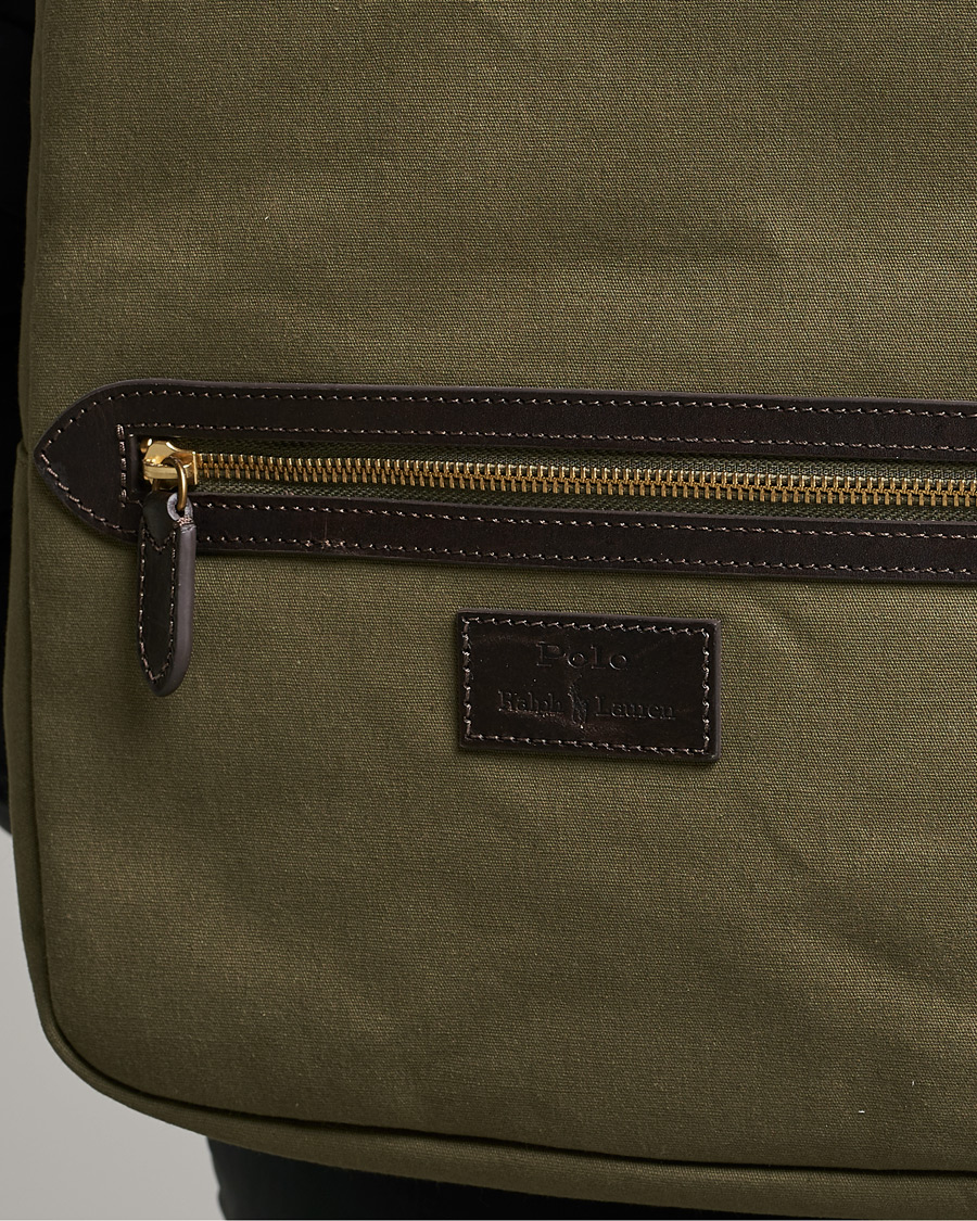 Mies | Polo Ralph Lauren Canvas Backpack Defender Green | Polo Ralph Lauren | Canvas Backpack Defender Green
