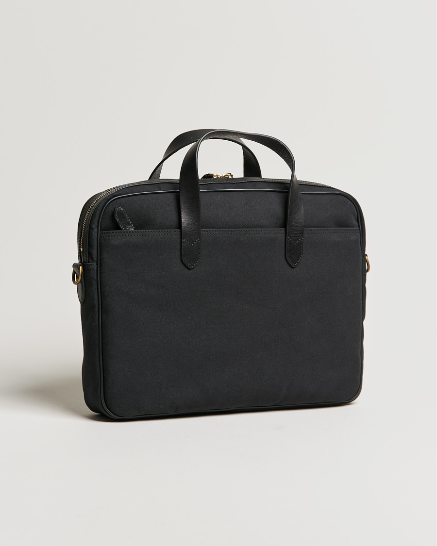 Mies | Polo Ralph Lauren Canvas Briefcase Black | Polo Ralph Lauren | Canvas Briefcase Black