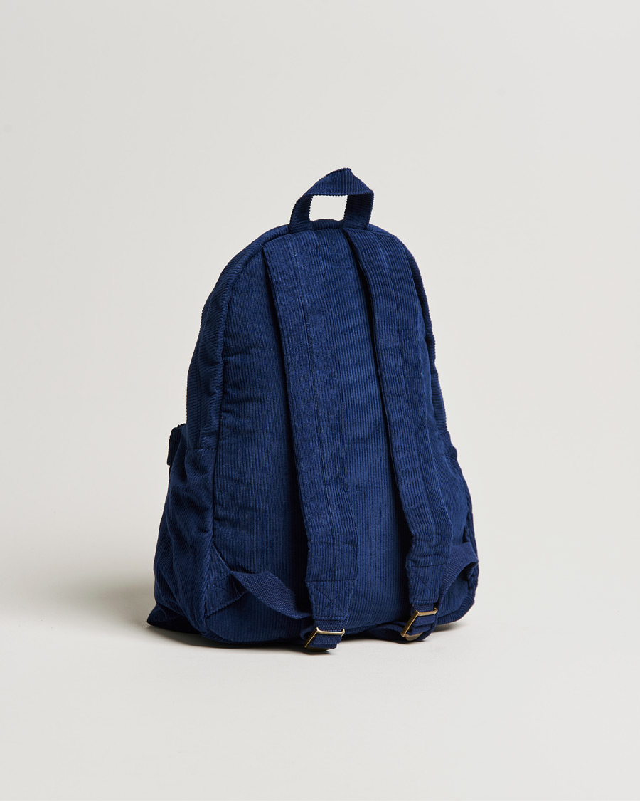 Mies | Preppy Authentic | Polo Ralph Lauren | Corduroy Backpack Newport Navy