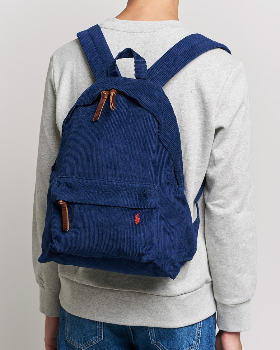 Mies | Polo Ralph Lauren Corduroy Backpack Newport Navy | Polo Ralph Lauren | Corduroy Backpack Newport Navy