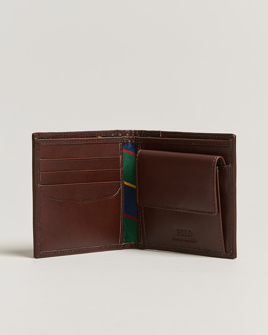 Mies | Polo Ralph Lauren Bear Leather Billfold Wallet Multi | Polo Ralph Lauren | Bear Leather Billfold Wallet Multi