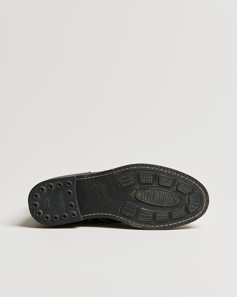 Mies |  | Polo Ralph Lauren | RL Oiled Leather Boot Black