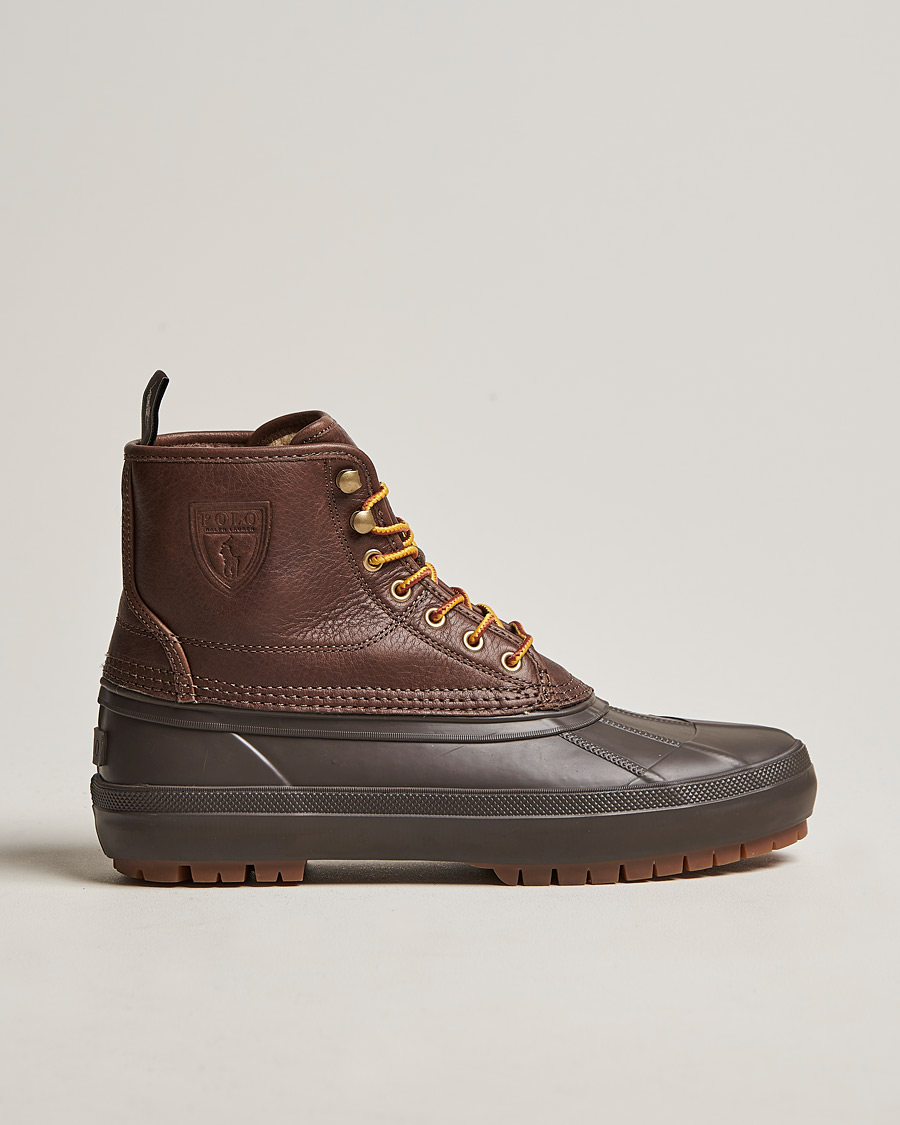 Mies | Polo Ralph Lauren Claus Leather Boots Dark Brown | Polo Ralph Lauren | Claus Leather Boots Dark Brown