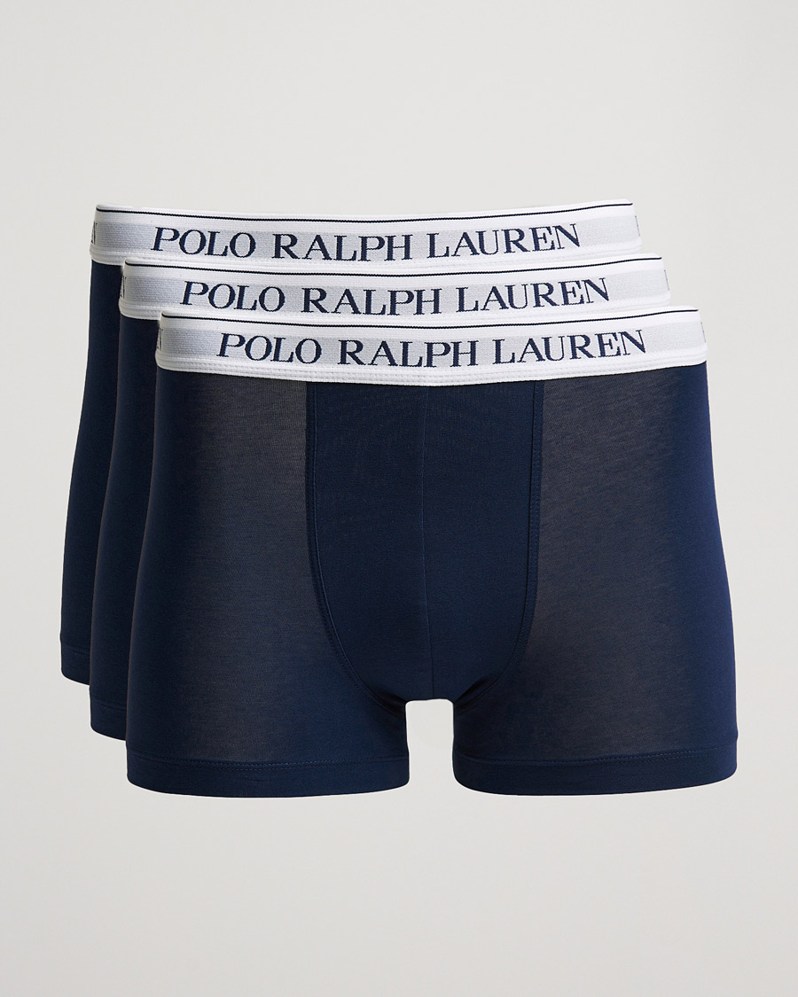 Mies | Alusvaatteet | Polo Ralph Lauren | 3-Pack Trunk Navy