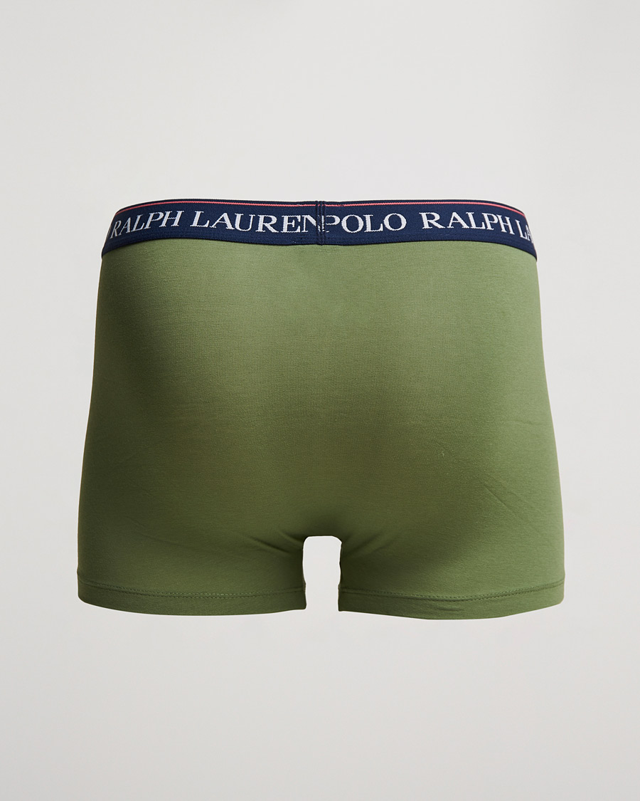 Mies | Alusvaatteet | Polo Ralph Lauren | 3-Pack Trunk Cargo Green/Blue/Green