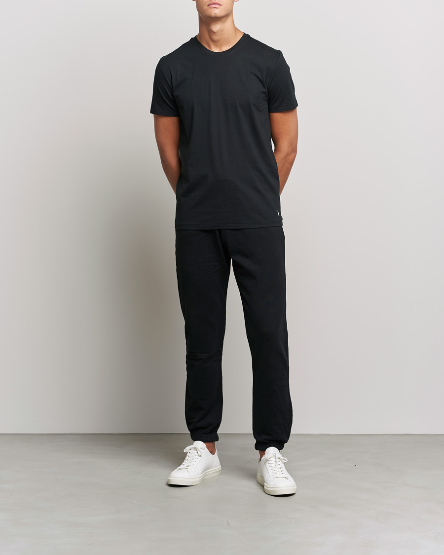 Mies | T-paidat | Polo Ralph Lauren | 3-Pack Crew Neck T-Shirt Black