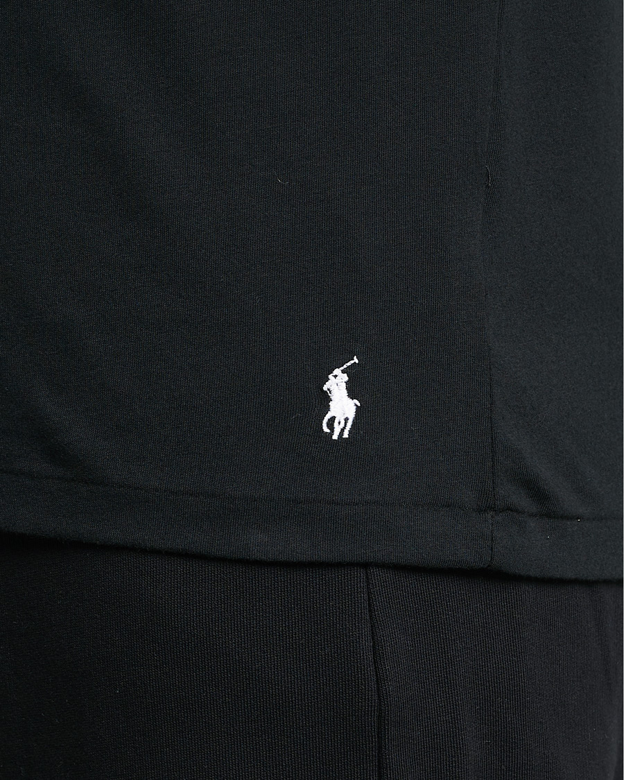 Mies | T-paidat | Polo Ralph Lauren | 3-Pack Crew Neck T-Shirt Black
