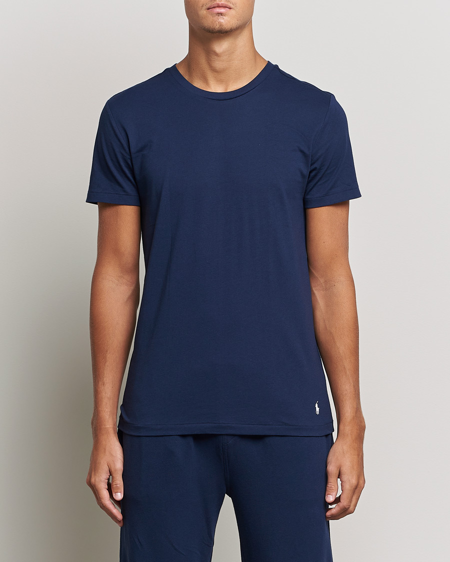 Mies | T-paidat | Polo Ralph Lauren | 3-Pack Crew Neck T-Shirt Navy