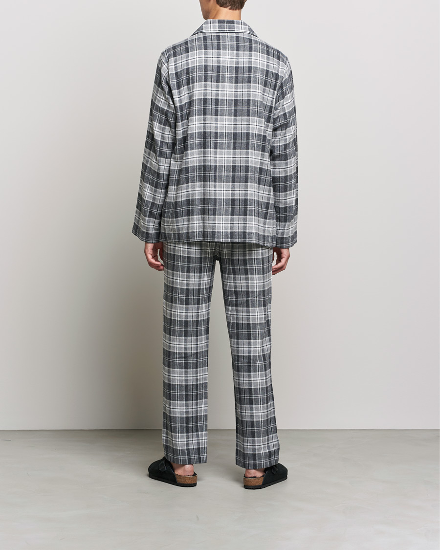 Mies | Yöpuvut ja kylpytakit | Polo Ralph Lauren | Checked Flannel Pyjama Set Grey Heather