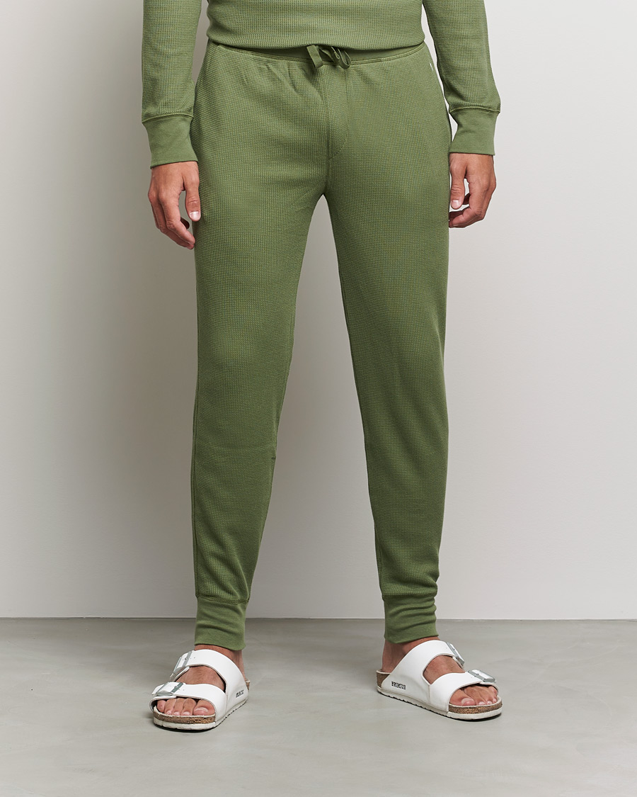 Mies | Housut | Polo Ralph Lauren | Waffle Sweat Pants Army Olive