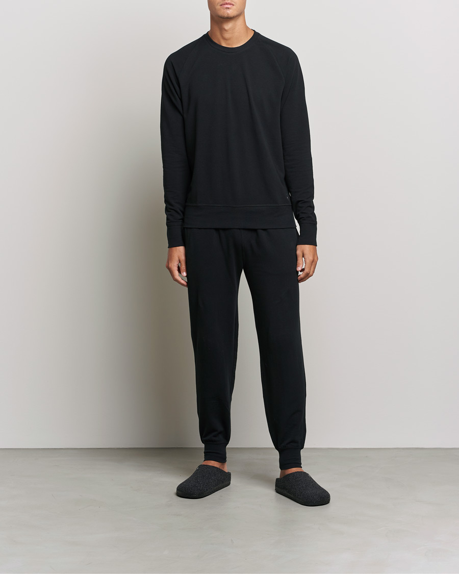 Mies | Pitkähihaiset t-paidat | Polo Ralph Lauren | Cotton Jersey Long Sleeve Tee Black