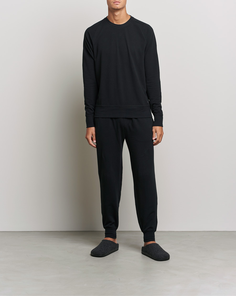 Mies | T-paidat | Polo Ralph Lauren | Cotton Jersey Long Sleeve Tee Black