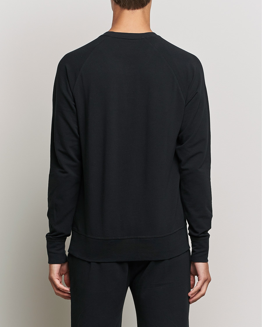 Mies | T-paidat | Polo Ralph Lauren | Cotton Jersey Long Sleeve Tee Black