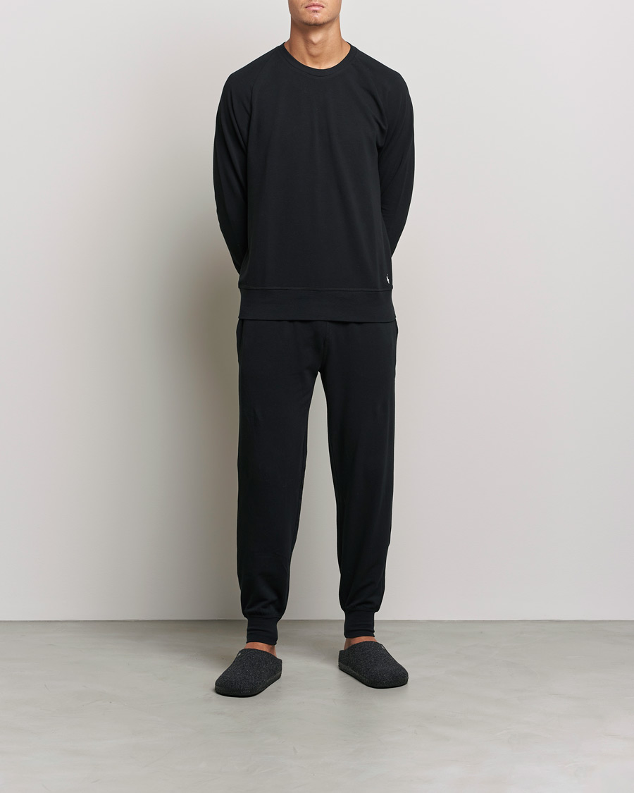 Mies | Housut | Polo Ralph Lauren | Cotton Jersey Jogger Pants Black