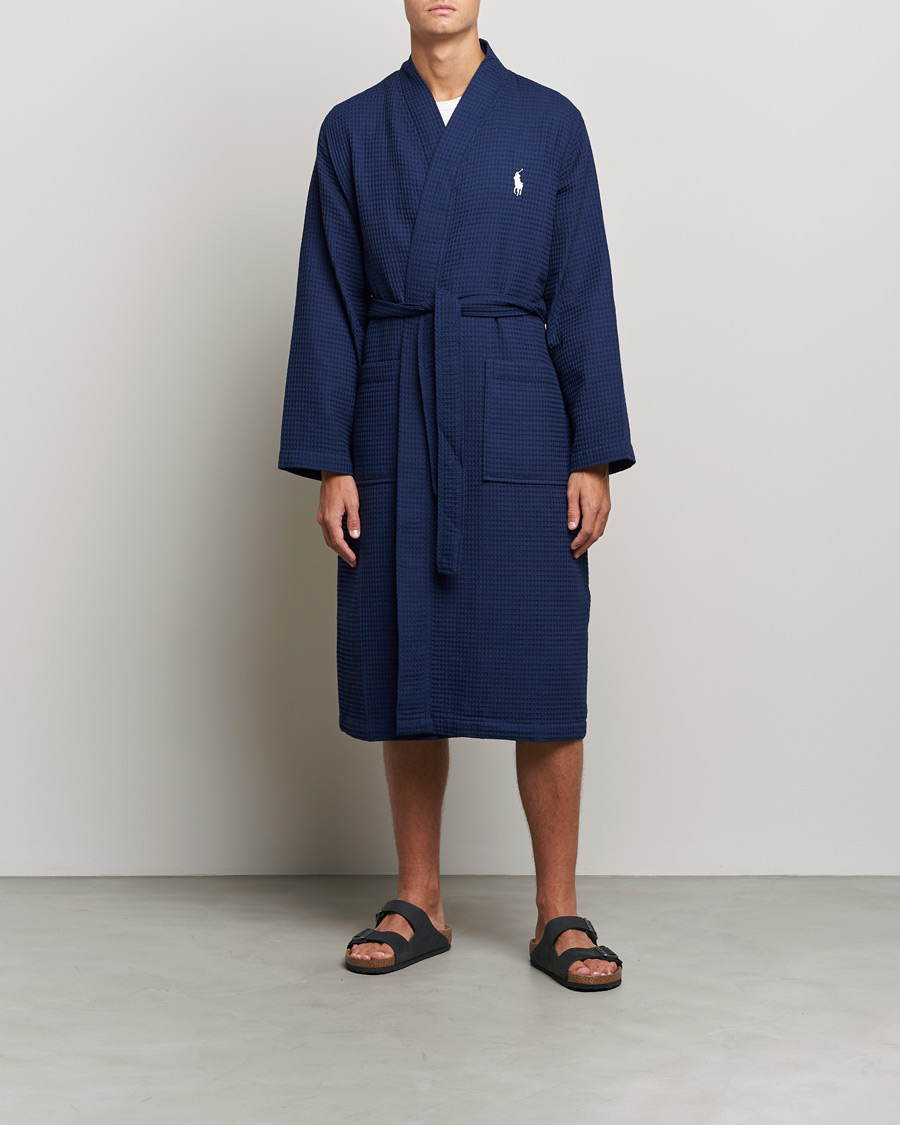Mies | Yöpuvut ja kylpytakit | Polo Ralph Lauren | Cotton Robe Cruise Navy