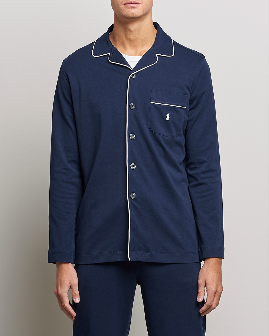Mies | Yöpuvut ja kylpytakit | Polo Ralph Lauren | Cotton Pyjama Set Cruise Navy