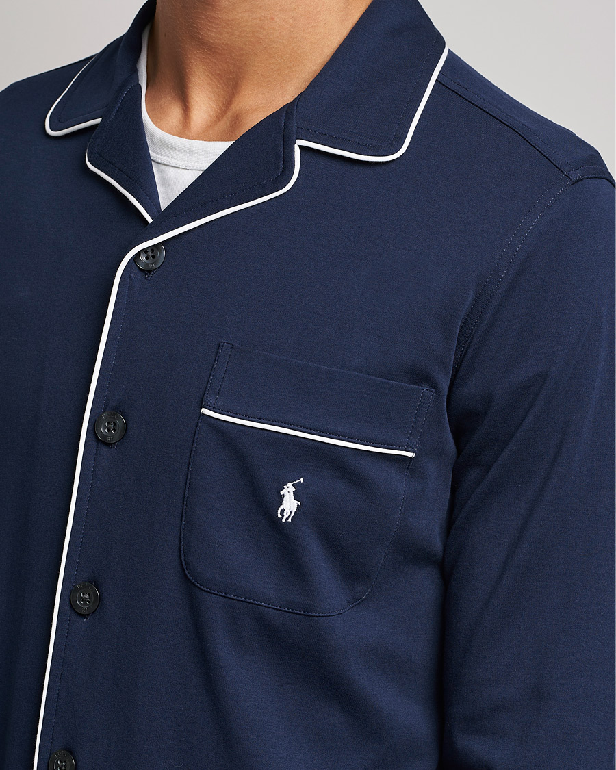 Mies | Yöpuvut ja kylpytakit | Polo Ralph Lauren | Cotton Pyjama Set Cruise Navy